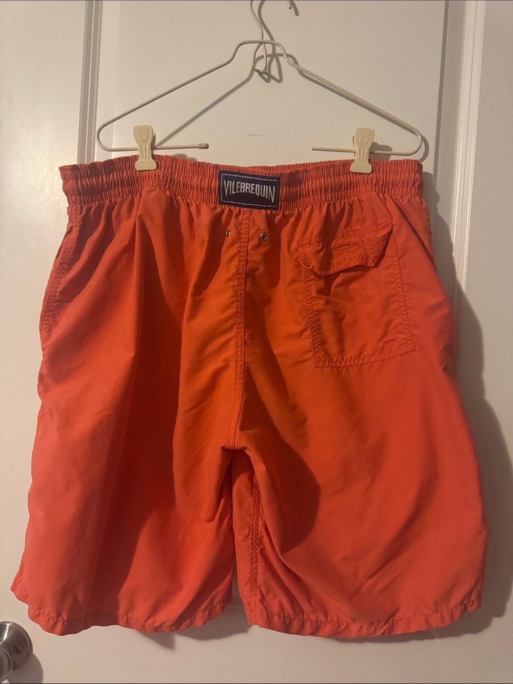 VILEBREQUIN Swim Trunks Water Reactive Moorea - 2XL - Orange - XXL used - Picture 5 of 8